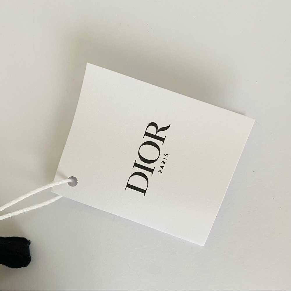 NWT Christian Dior Made in Italy Black White Plan de Paris Pouch Makeup Bag - Picture 8 of 16